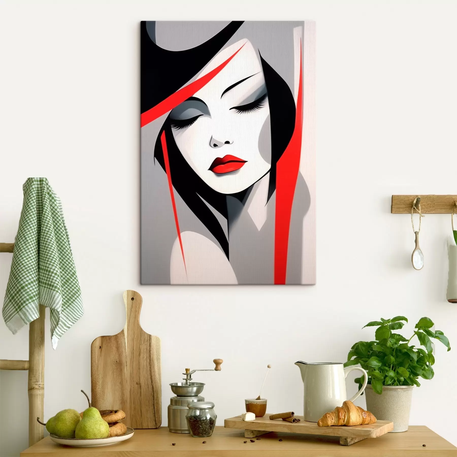 Paveikslėlis Abstraktus moters portretas s45964