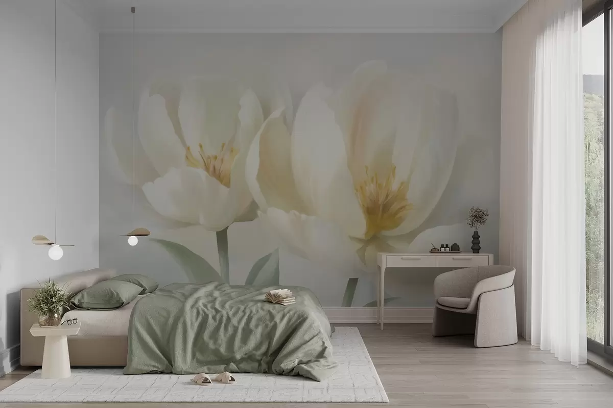 Fototapetai Žydinčios gėlės w04652