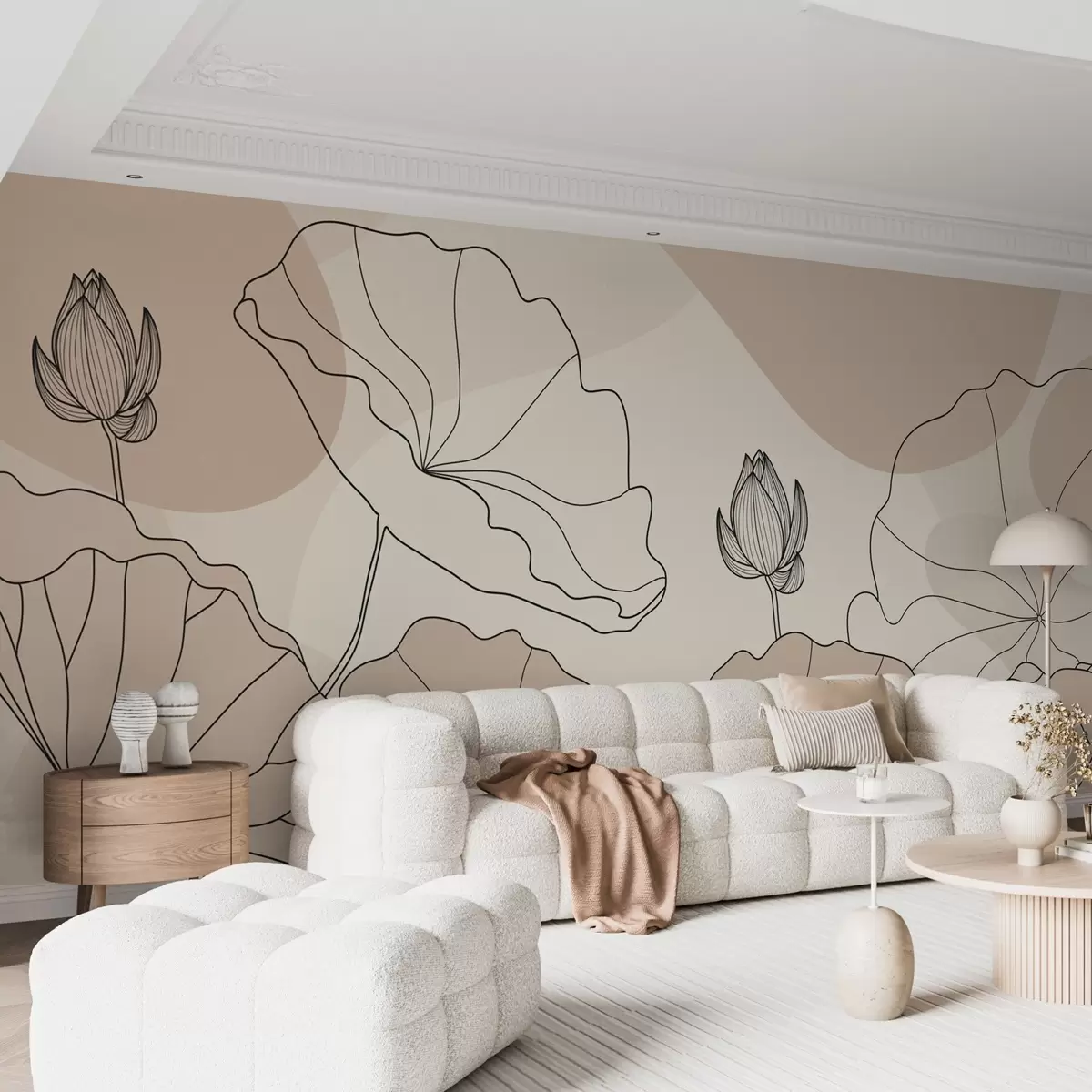 Fototapetai Lotoso gėlės w04648