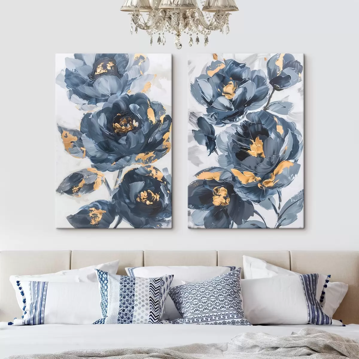 Paveikslėlis Didelės abstrakčios gėlės m00782