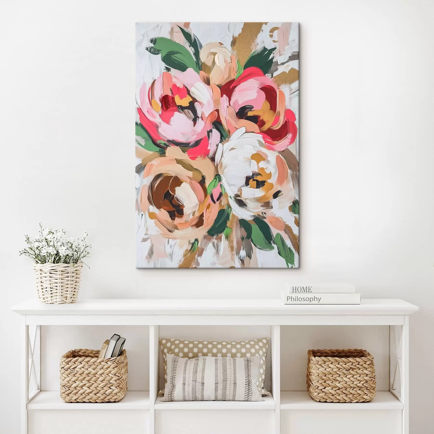 Paveikslėlis Abstrakti gėlių puokštė s45982