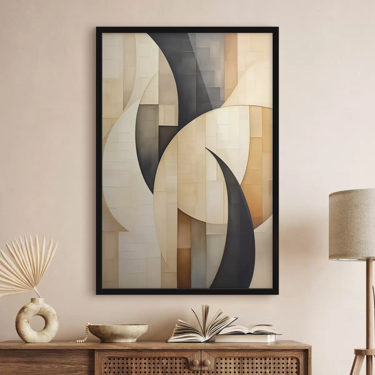Plakatas Geometrinė abstrakcija f46006