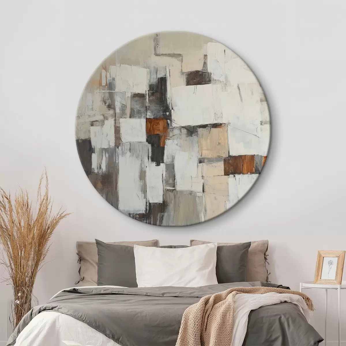 Apvalūs paveikslai Abstrakcija r45990
