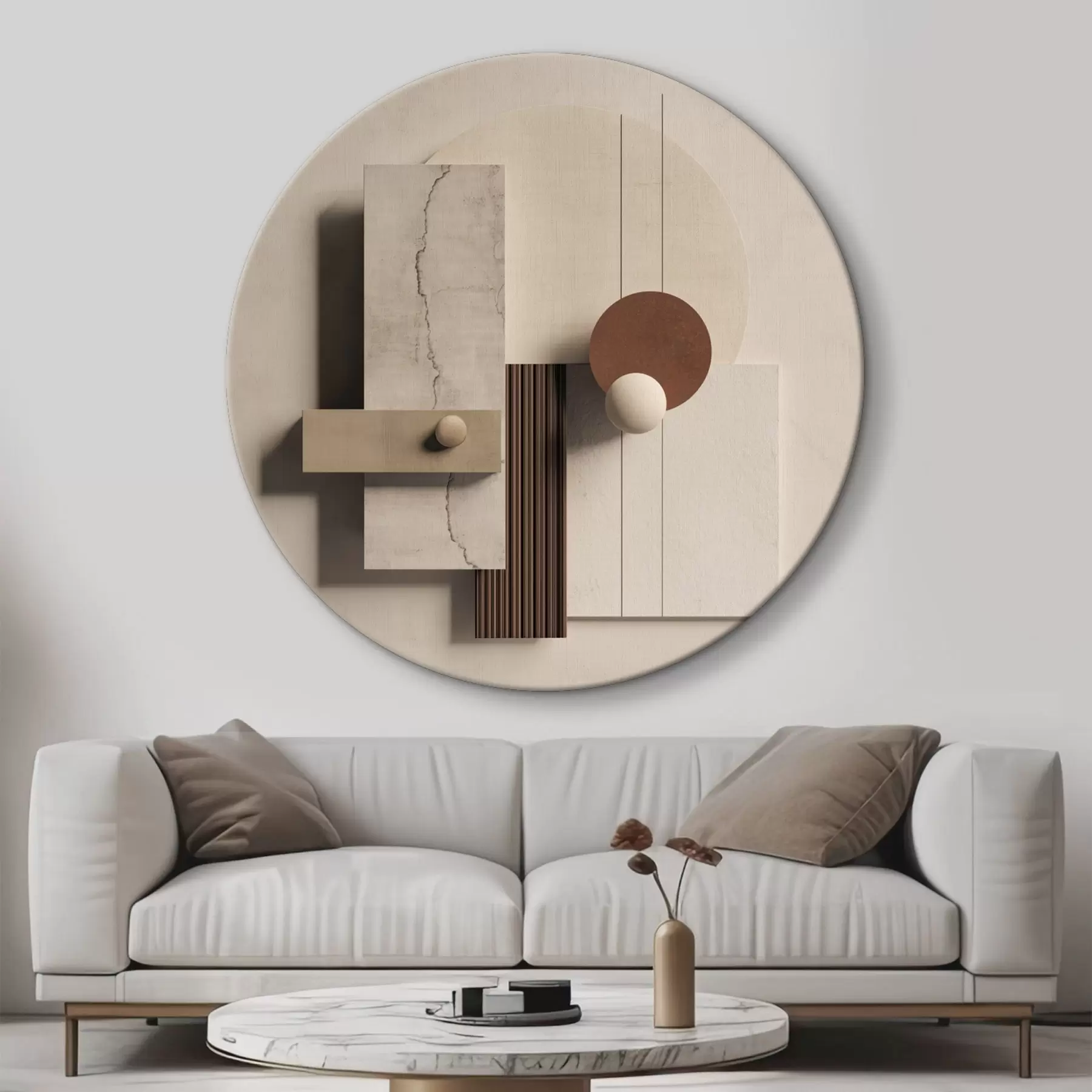 Paveikslėlis Geometrinė pusiausvyra minimalizmo stiliumi r45855