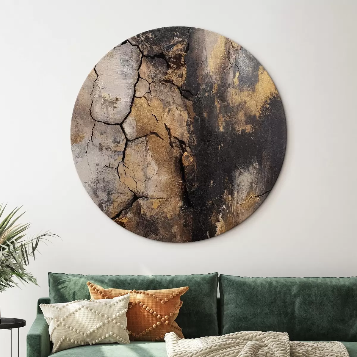 Apvalūs paveikslai Marmuras r46036