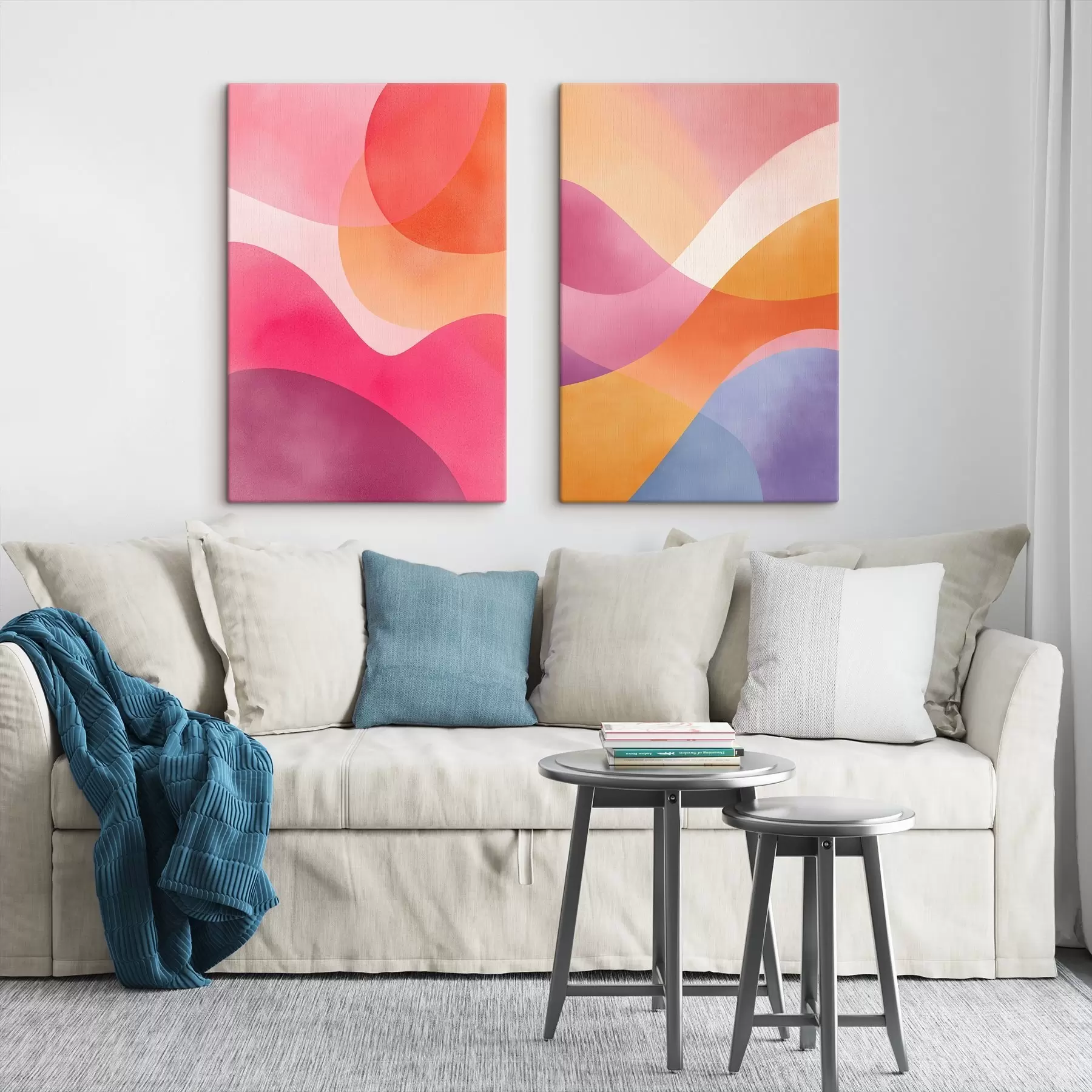 Paveikslėlis Abstrakčios bangos m00807