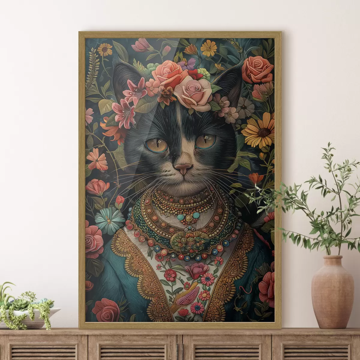 Plakatas Katės portretas f46056