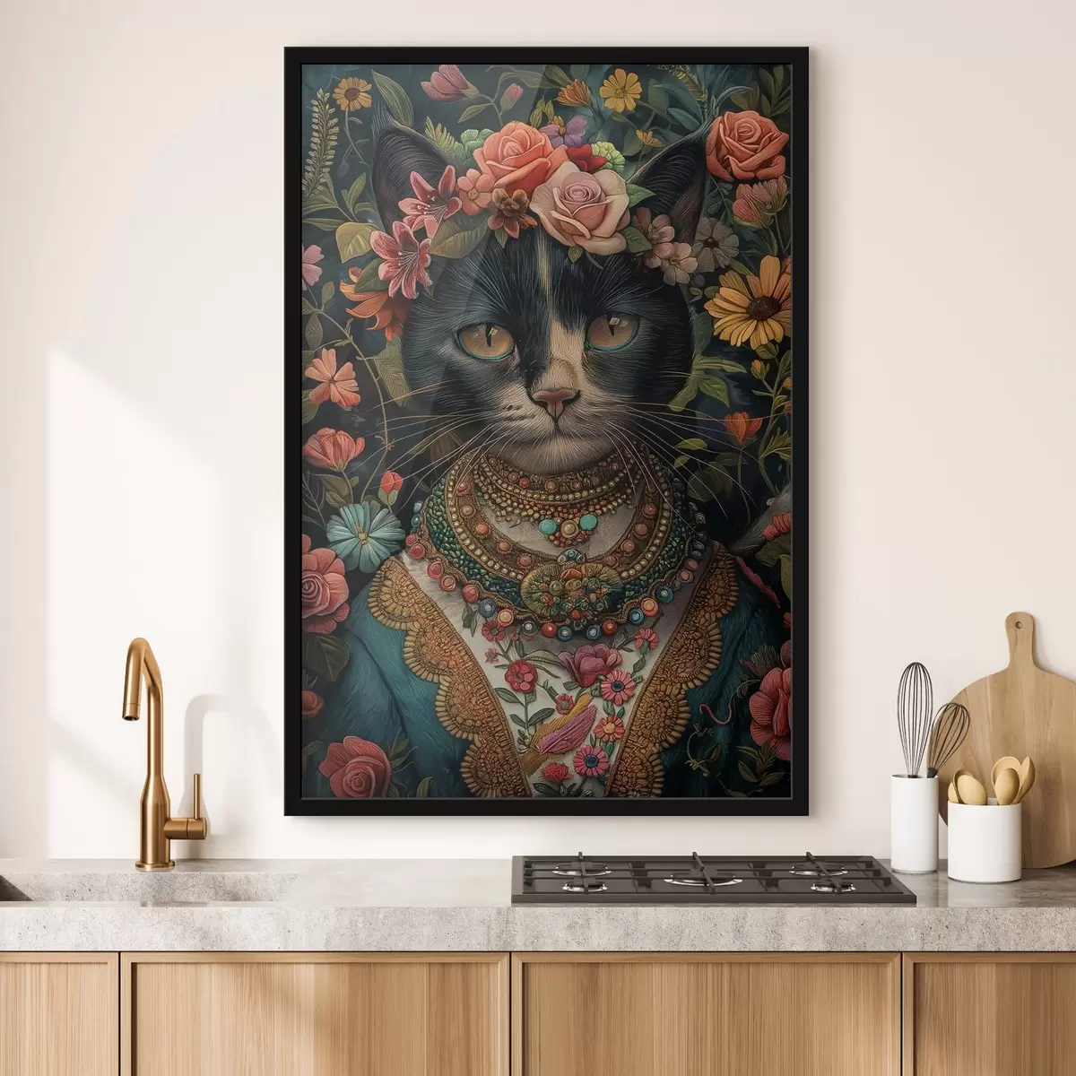 Plakatas Katės portretas f46056