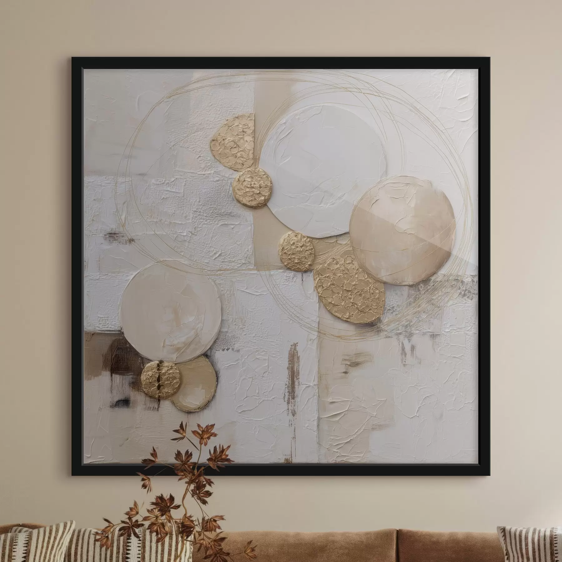 Fototapetai Abstrakcija tūrinio tapybos stiliuje f45852