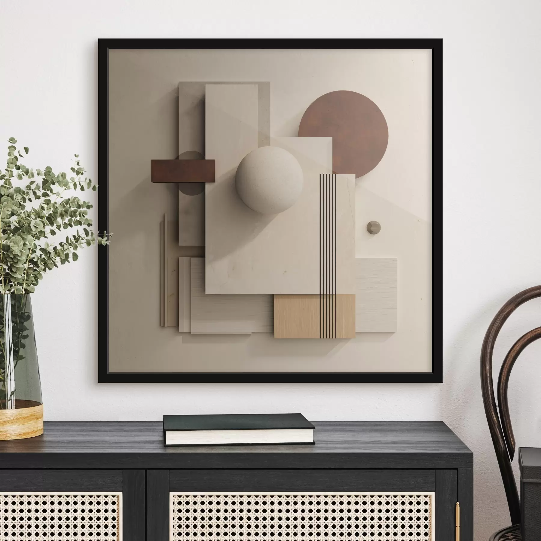 Fototapetai Ramusis geometrijos modernus minimalizmo stilius f45856