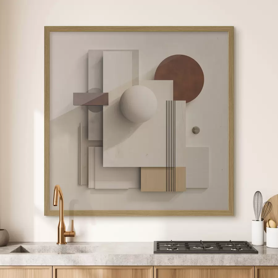 Fototapetai Ramusis geometrijos modernus minimalizmo stilius f45856