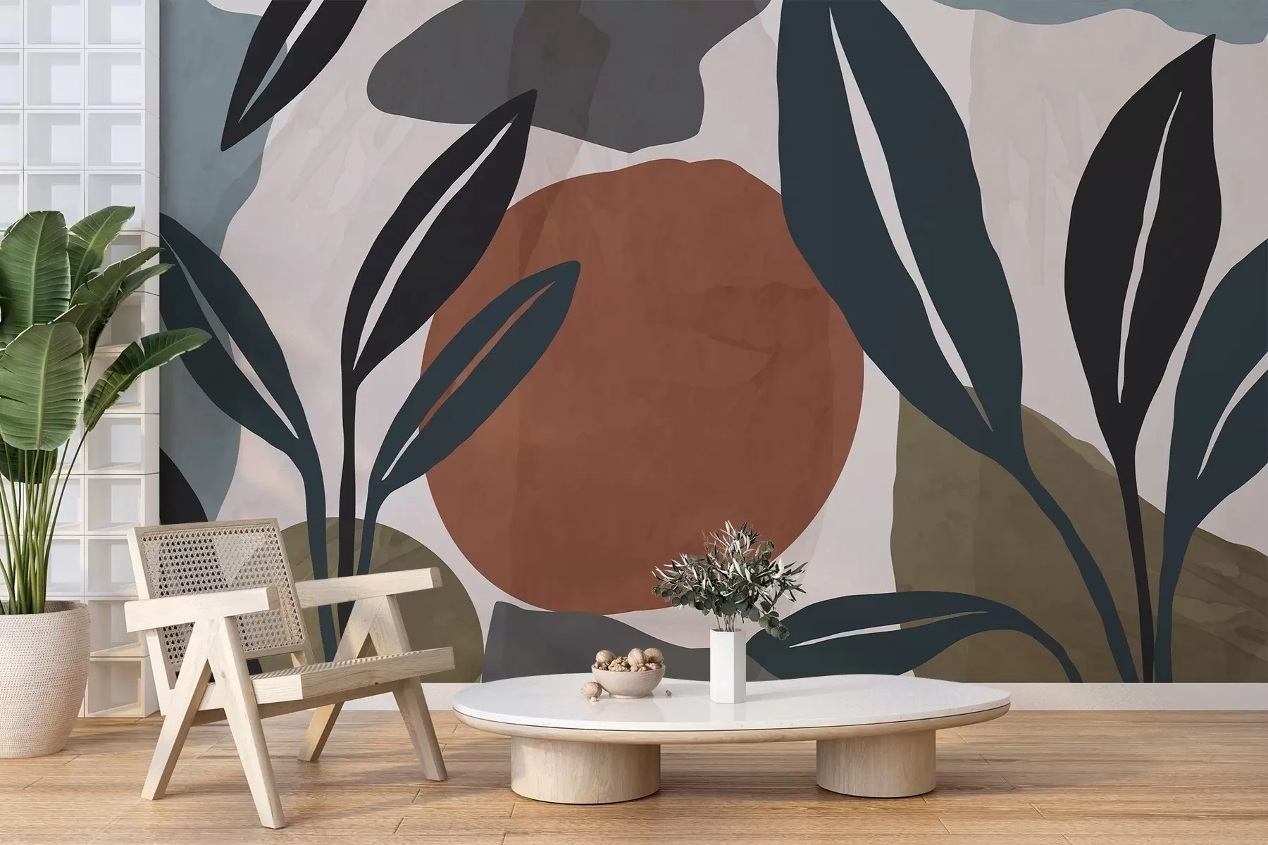 Fototapetai Abstraktas Botanika w04592