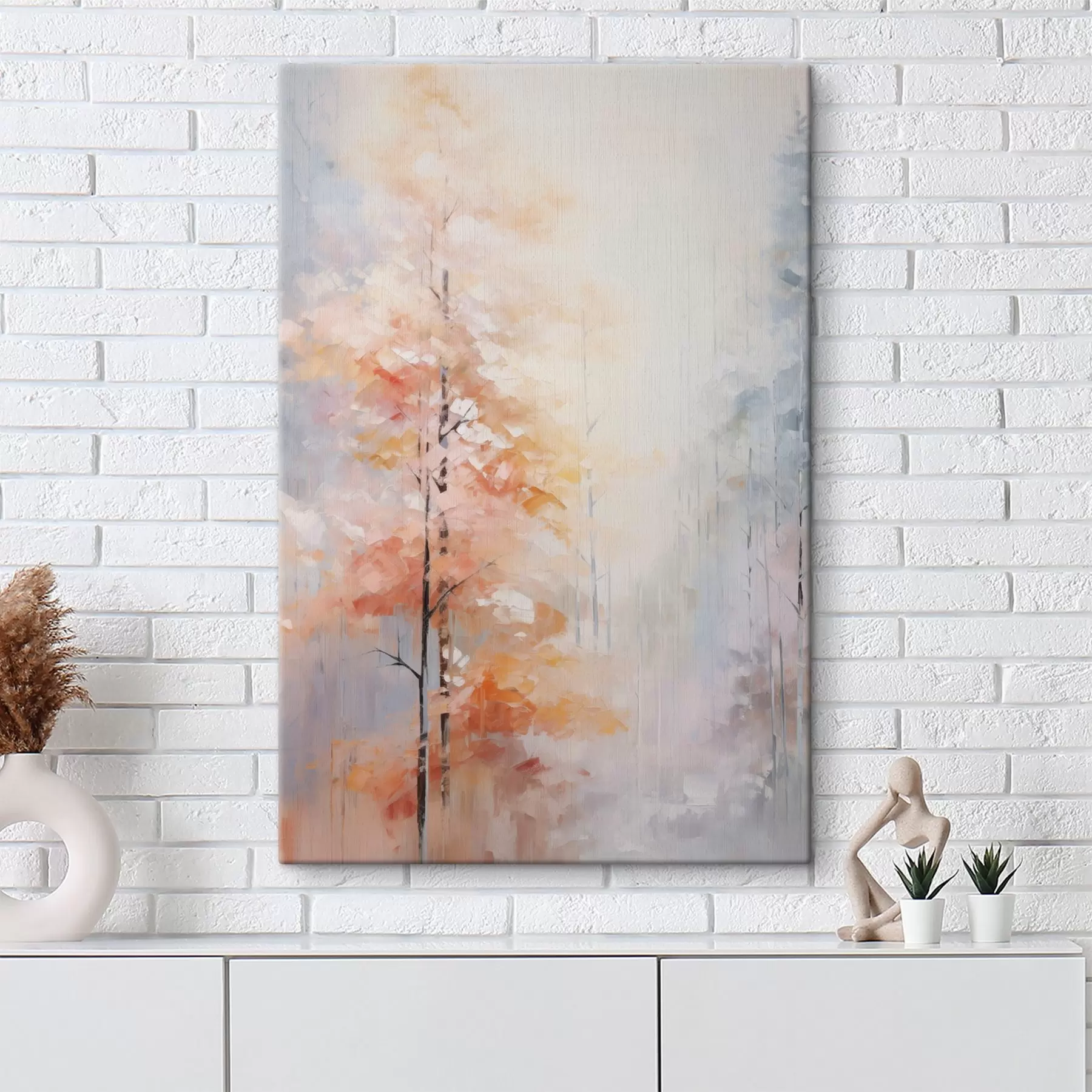 Paveikslėlis Rudens miško imitacijos tapyba s46122