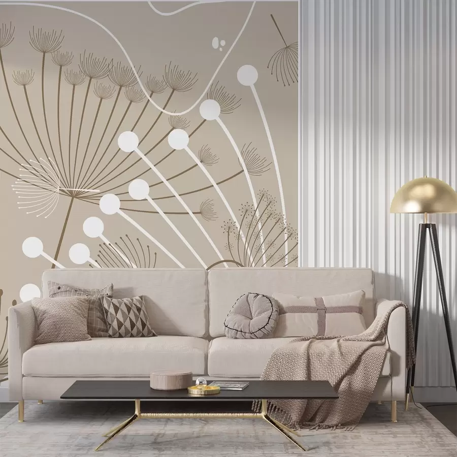 Fototapetai Abstrakčios gėlės w04702