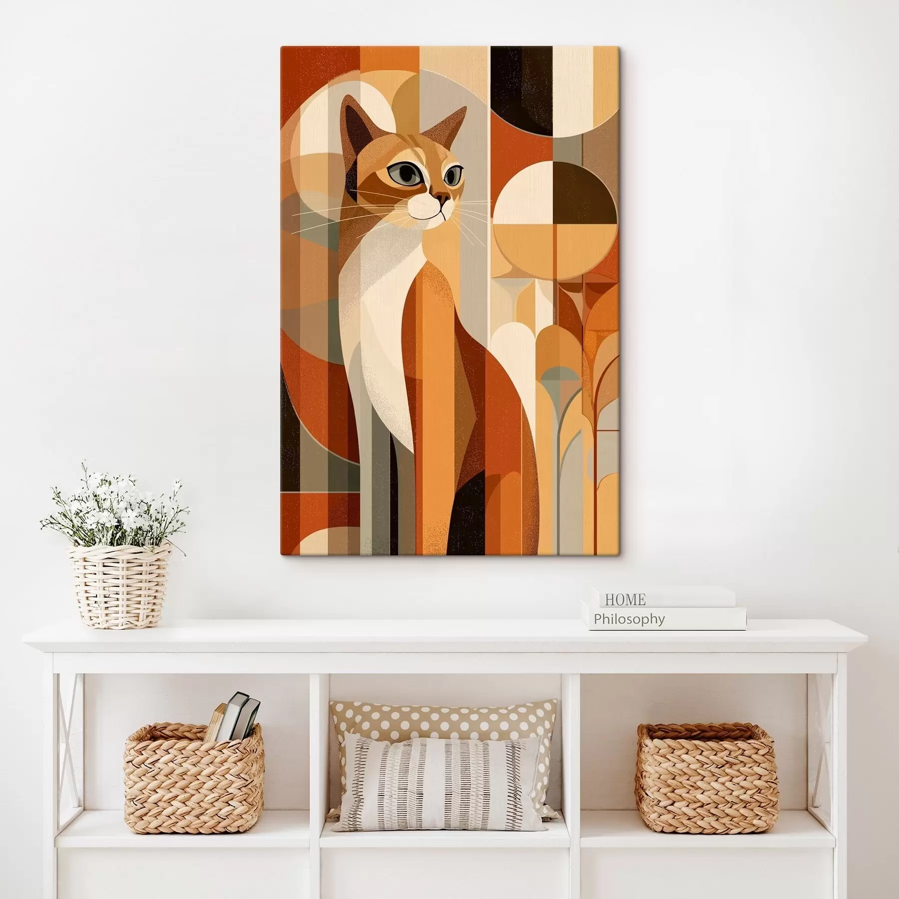 Paveikslėlis Geometrinė katė s46208