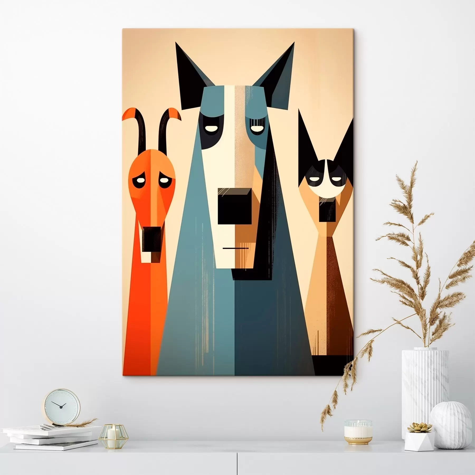 Paveikslėlis Santrauka Šunys s46235