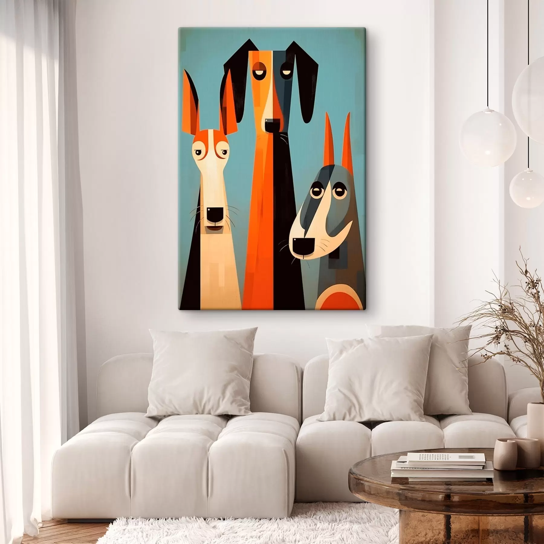 Paveikslėlis Santrauka Šunys s46236