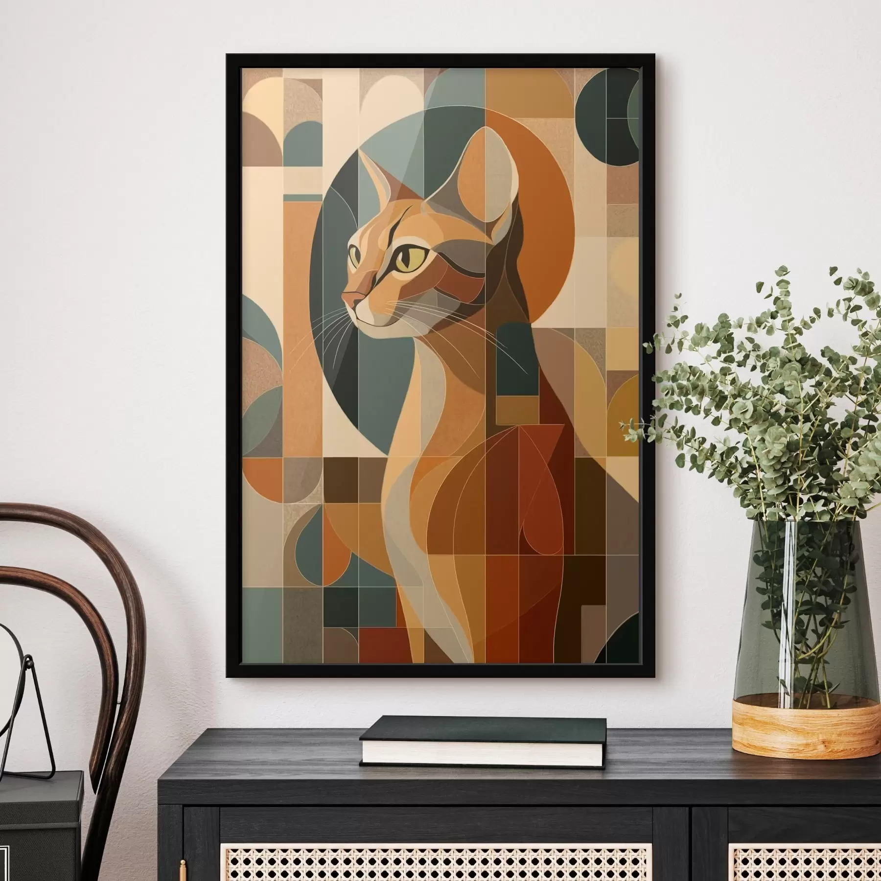 Fototapetai Abstrakti katė f46209