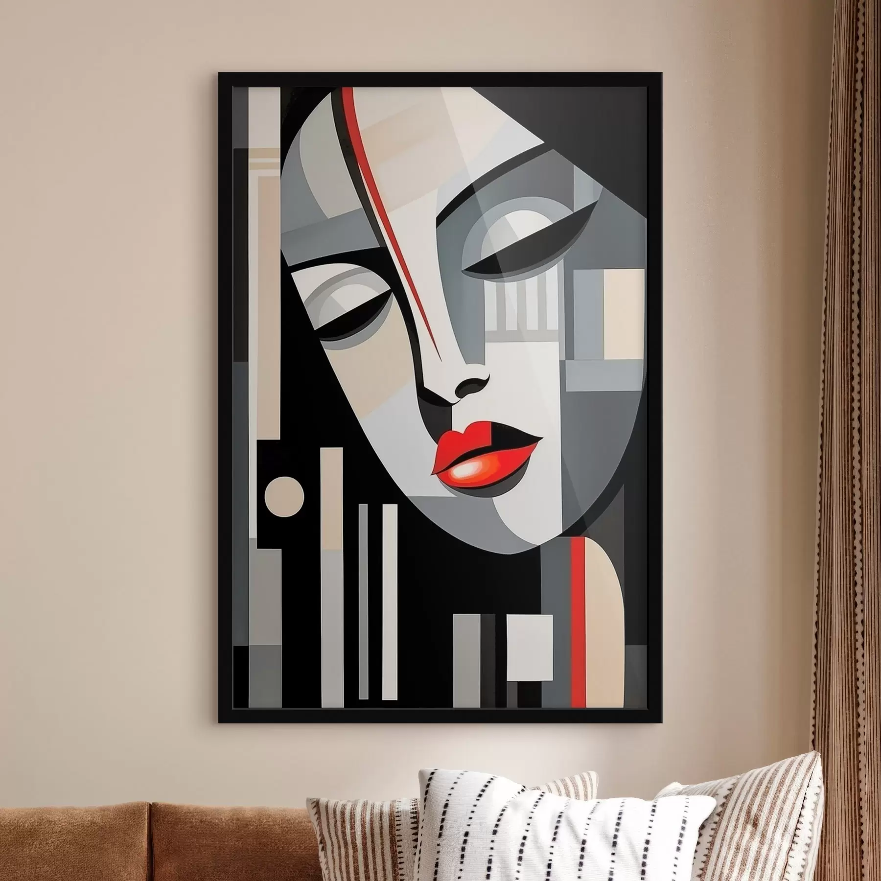 Fototapetai Abstraktus veidas f46213