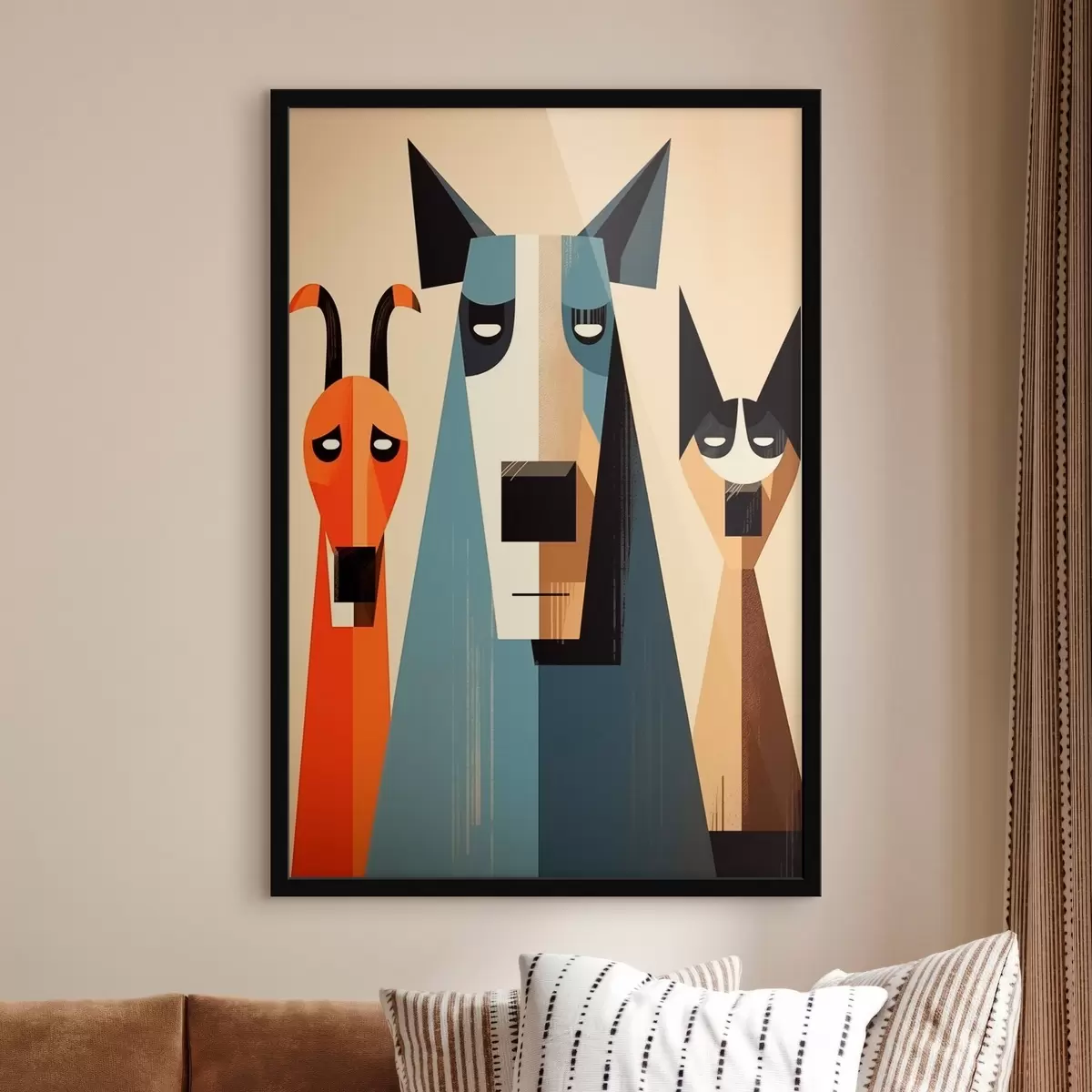 Plakatas Santrauka Šunys f46235
