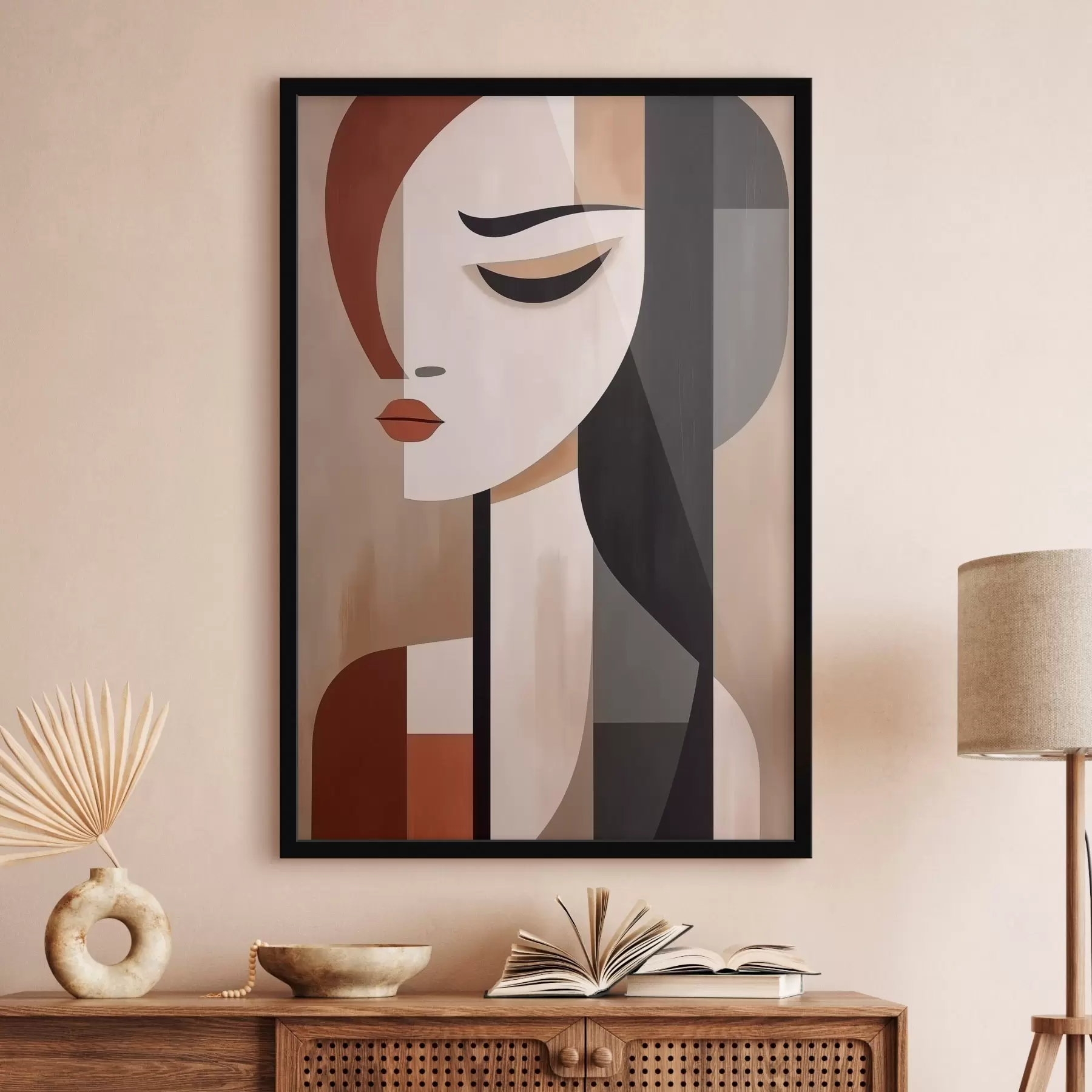 Fototapetai Abstraktūs veidai f46242