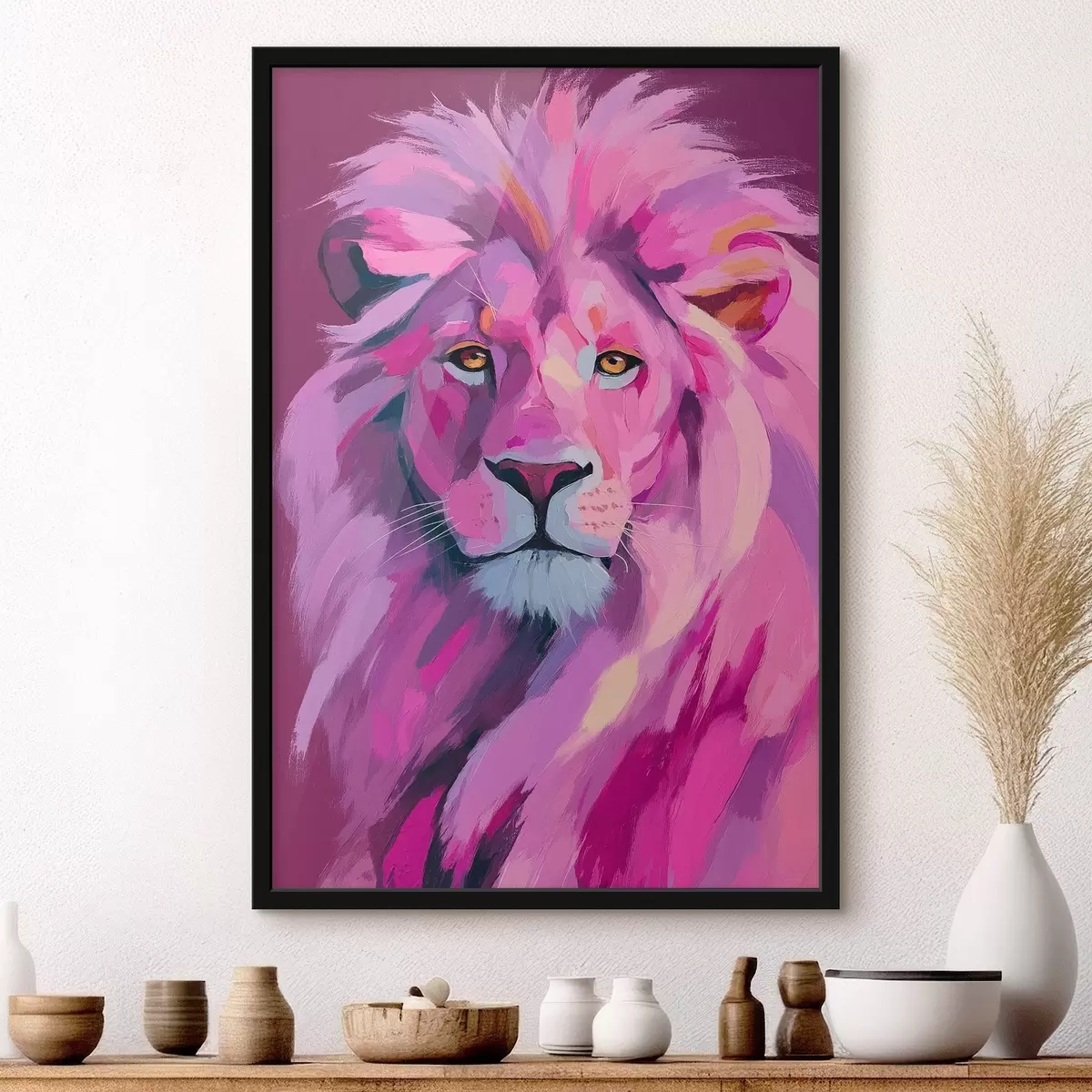 Plakatas Lion f46243