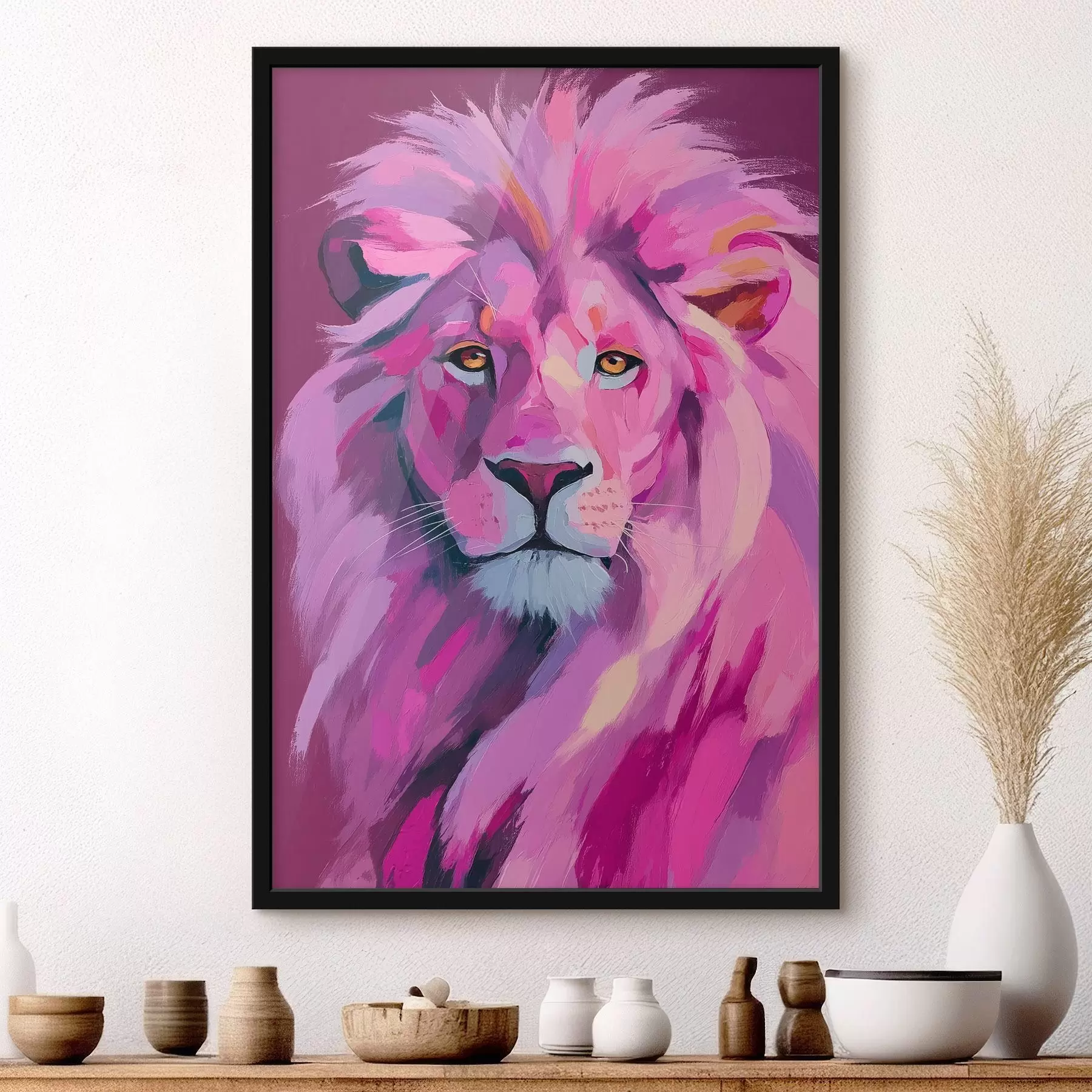 Fototapetai Lion f46243