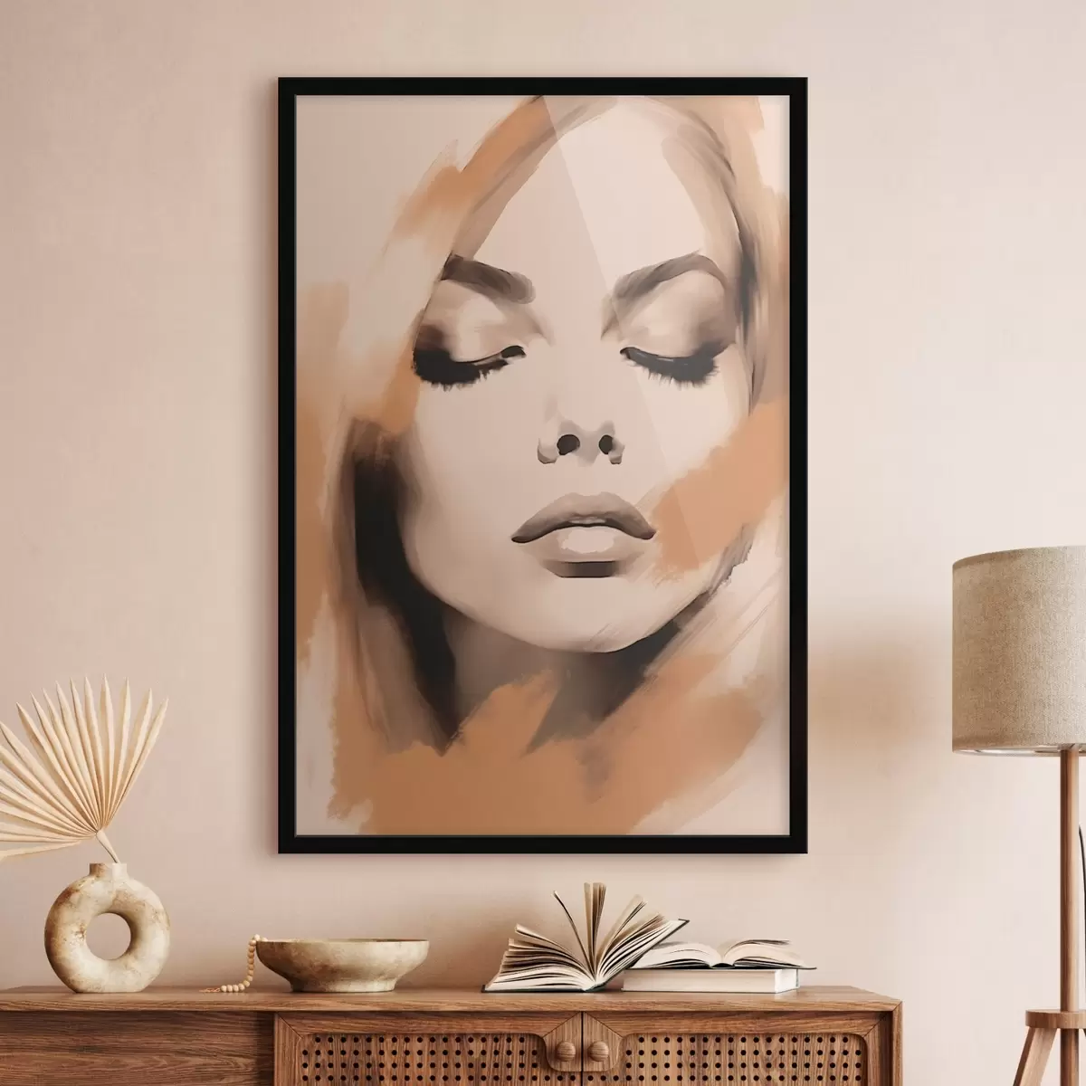 Plakatas Moters portretas f46247
