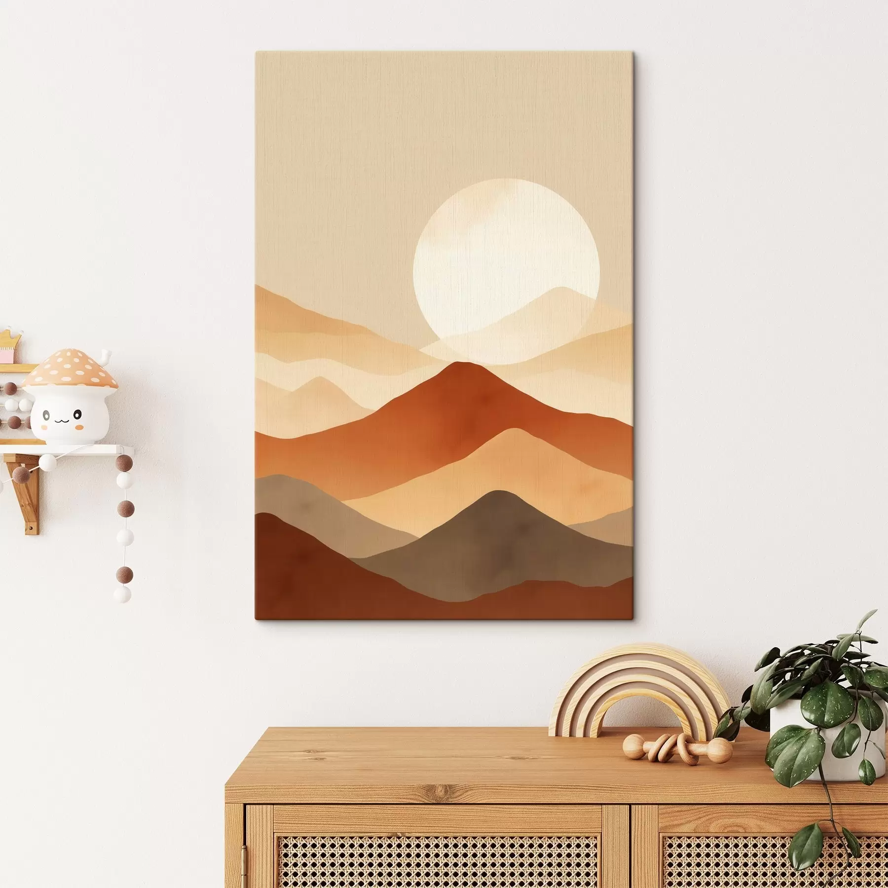 Paveikslėlis Didžiulis mėnulis fone s46083