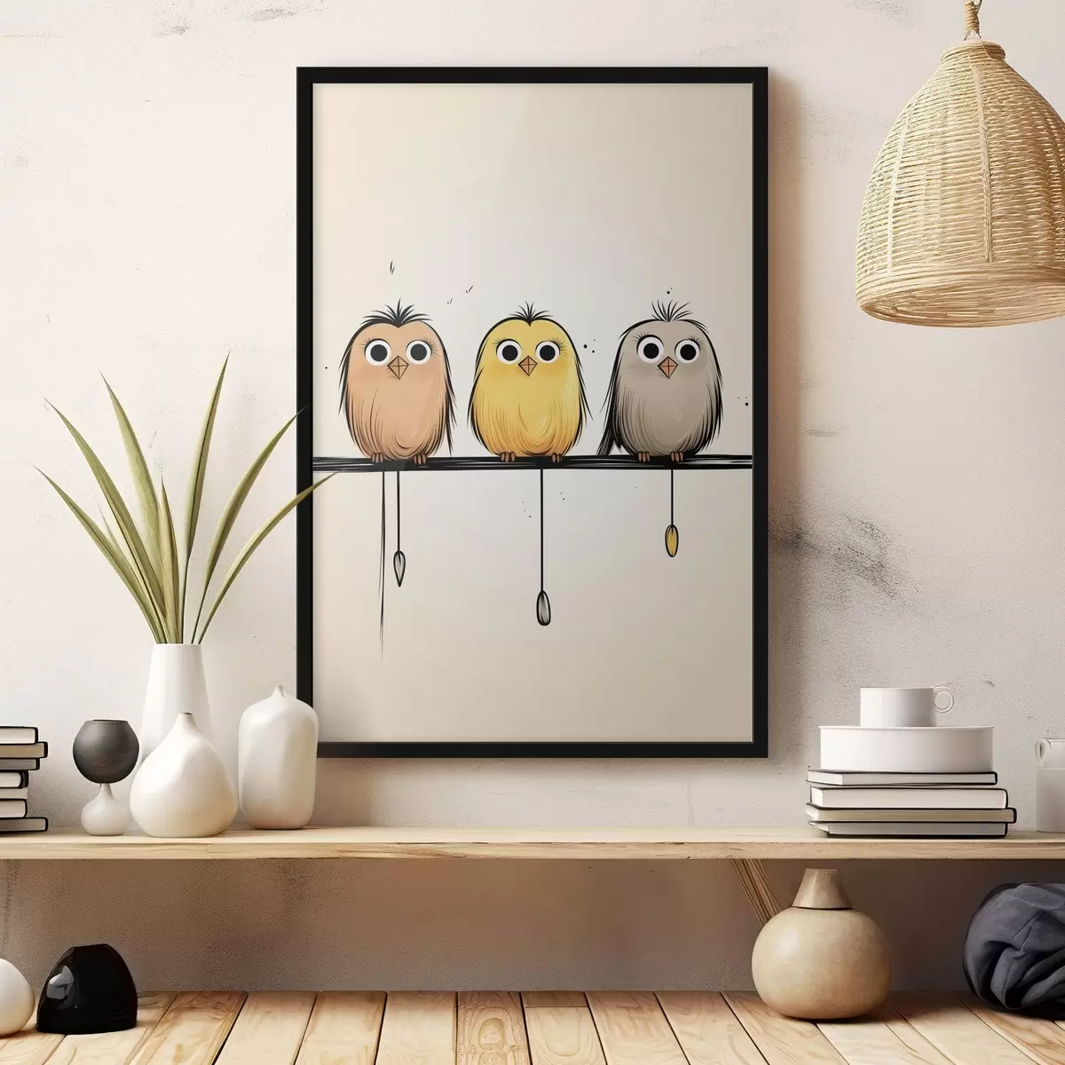 Plakatas Mielos viščiukės f46071