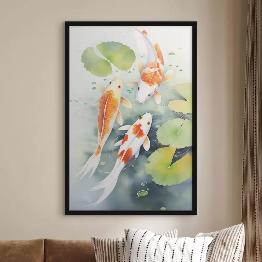 Fototapetai Trys žuvys f46085