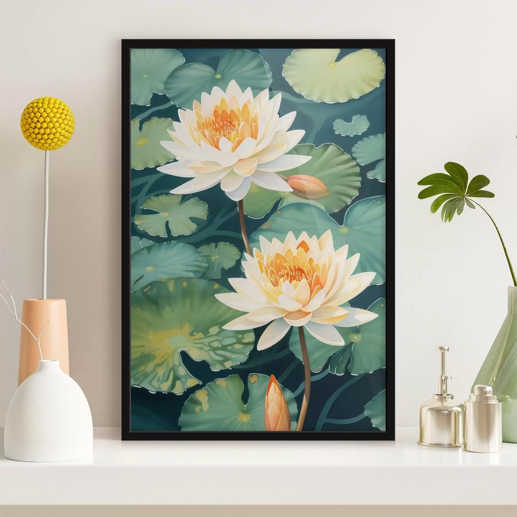 Fototapetai Didelis lotosas f46088