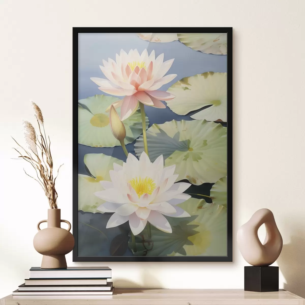 Plakatas Prabangios lotoso gėlės f46089