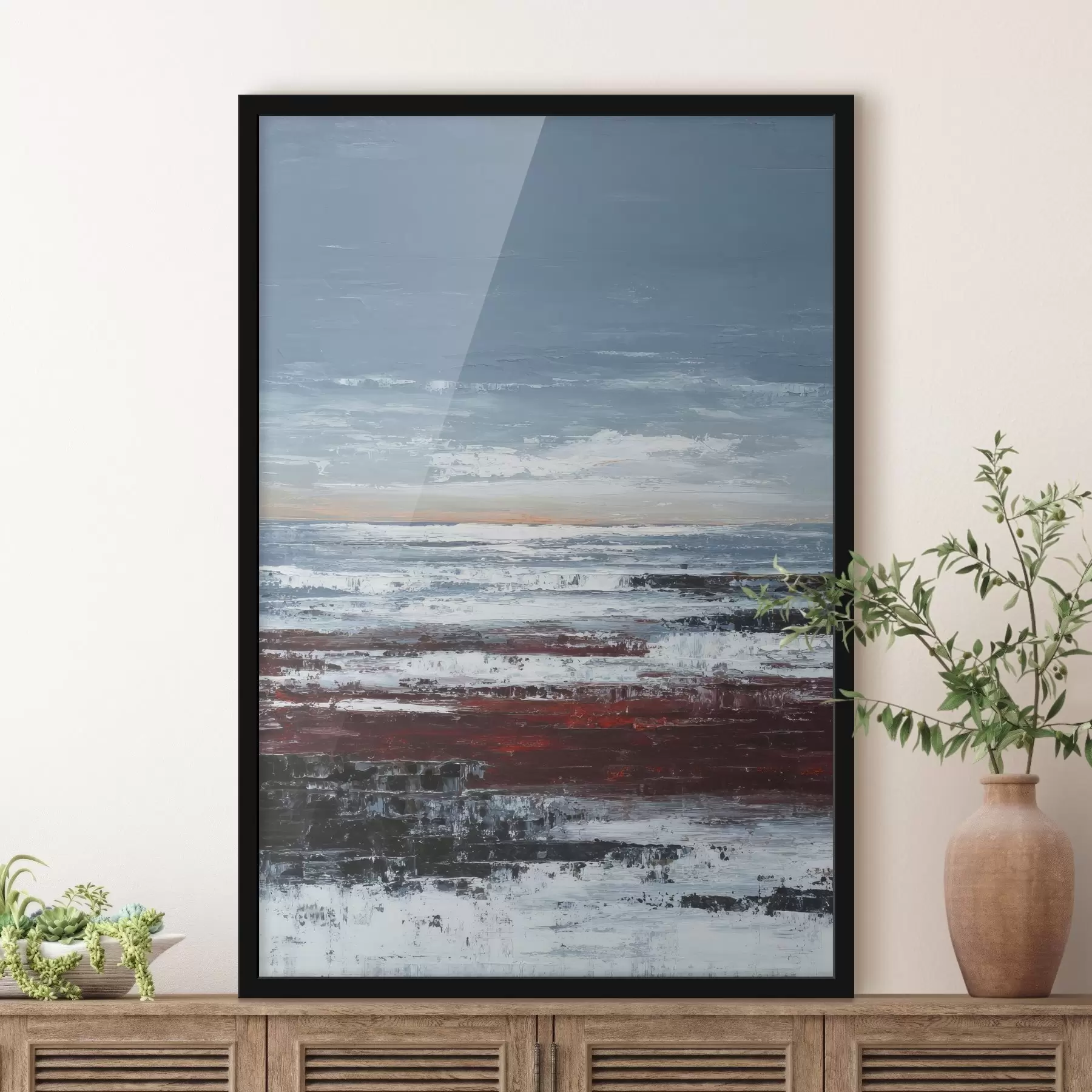 Fototapetai Abstraktus jūros peizažas f46014