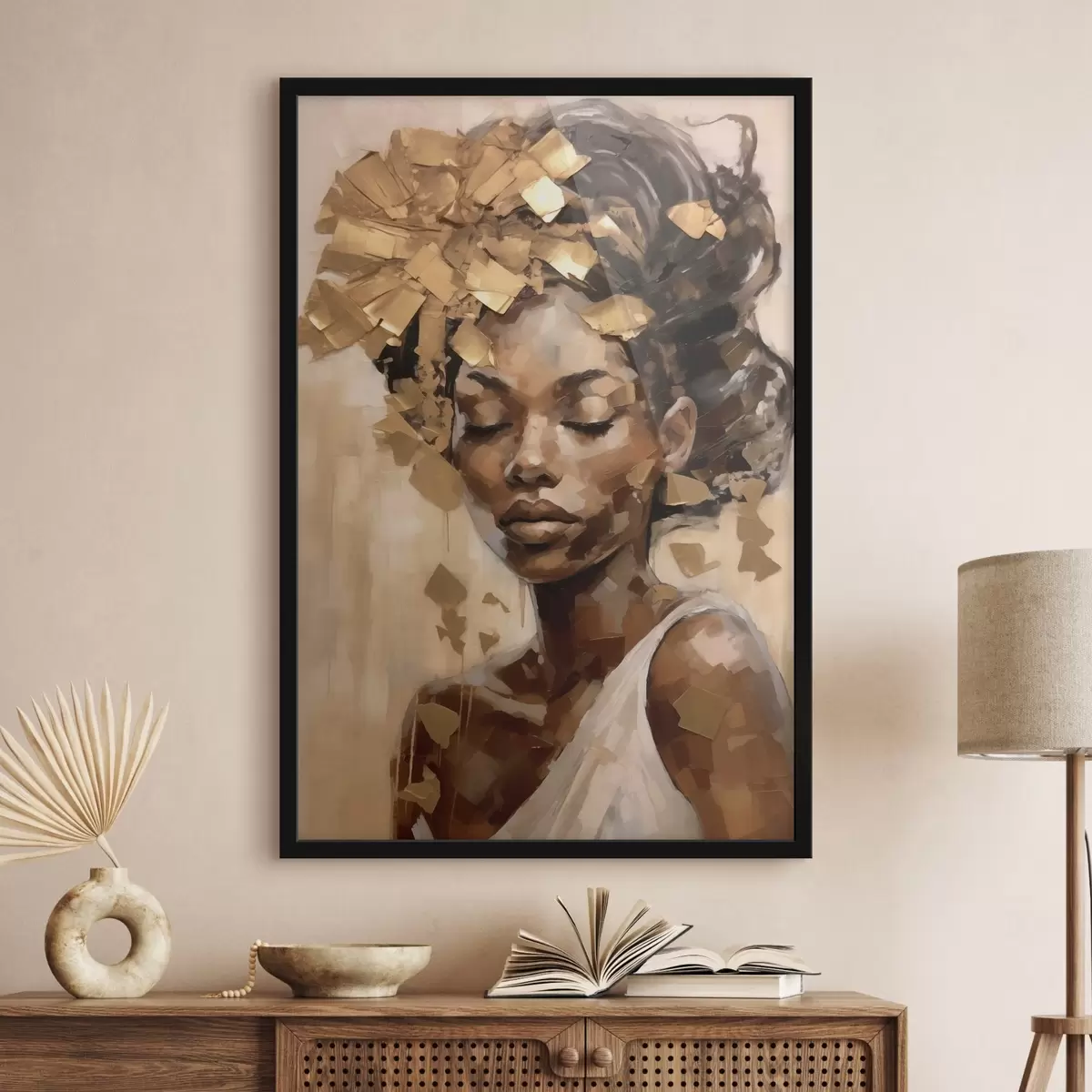 Plakatas Moters portretas f46260