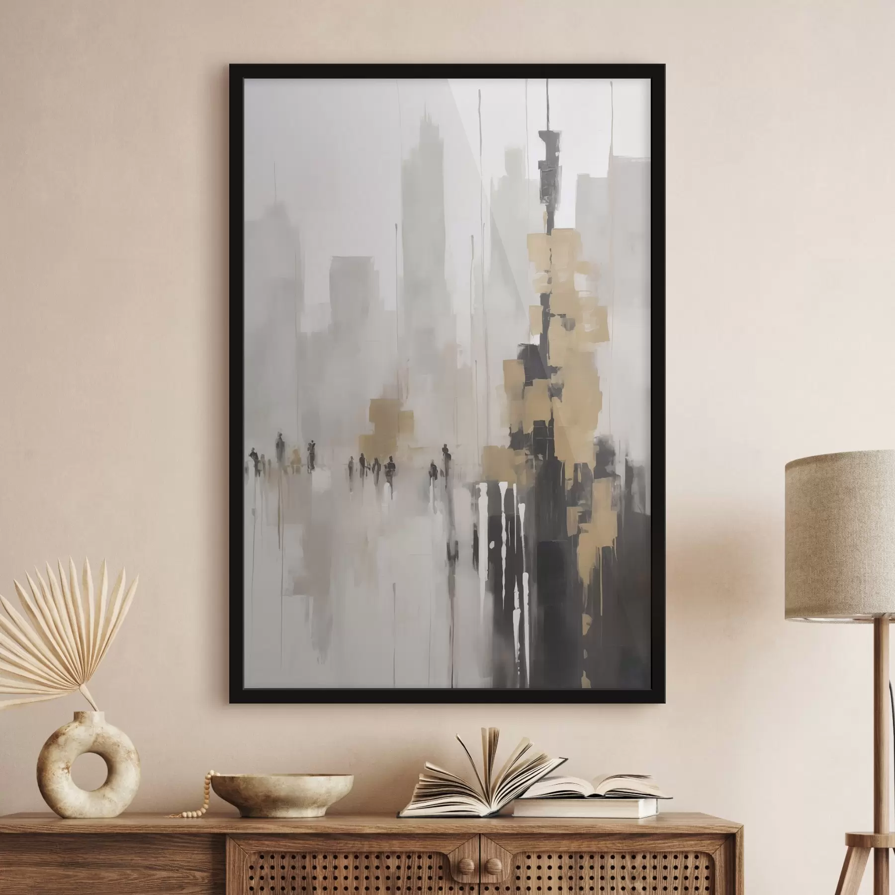 Fototapetai Abstraktus miesto peizažas f46305