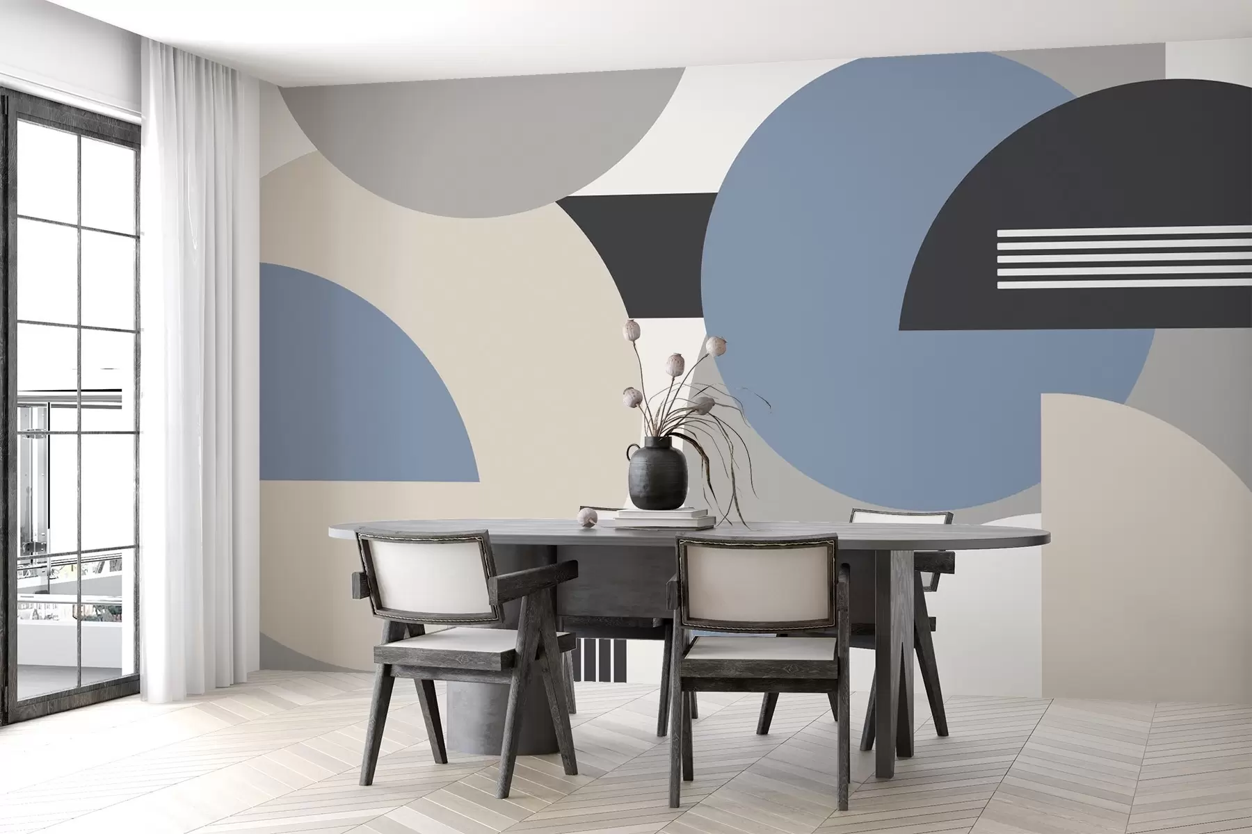 Fototapetai Geometrinė abstrakcija w04687v1