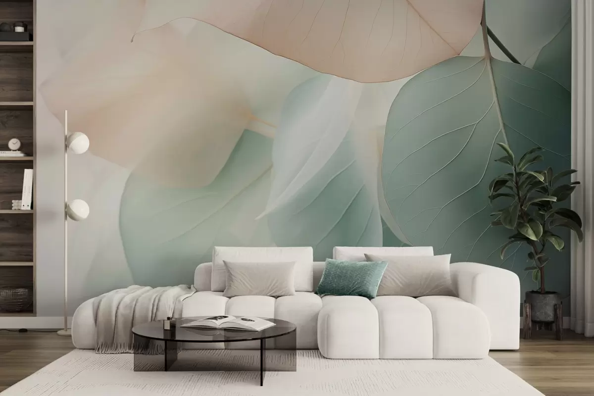 Fototapetai Abstraktūs lapai w04726