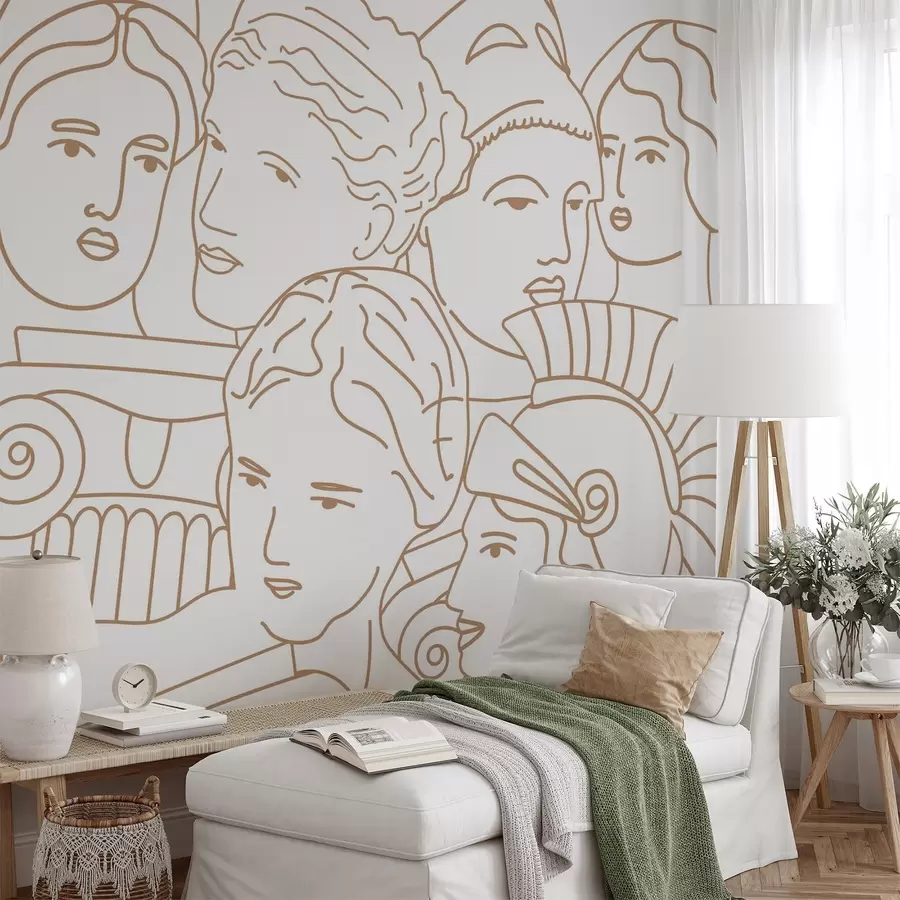 Fototapetai Senovės veidai w04728v1