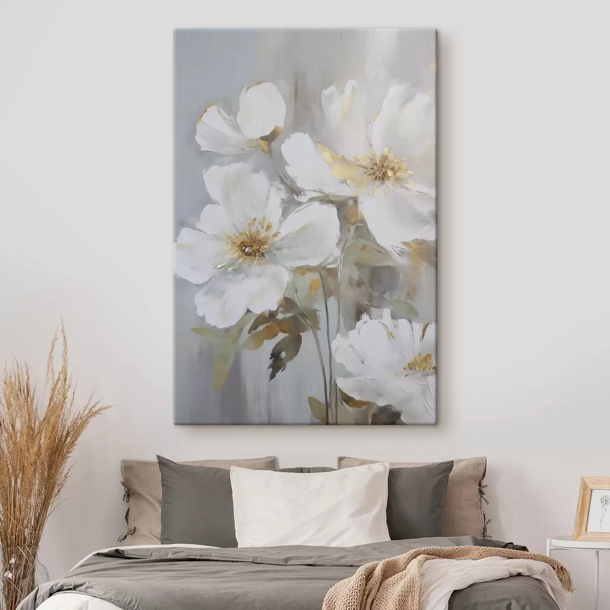 Paveikslėlis Abstrakčių gėlių imitacija tapyboje s46346