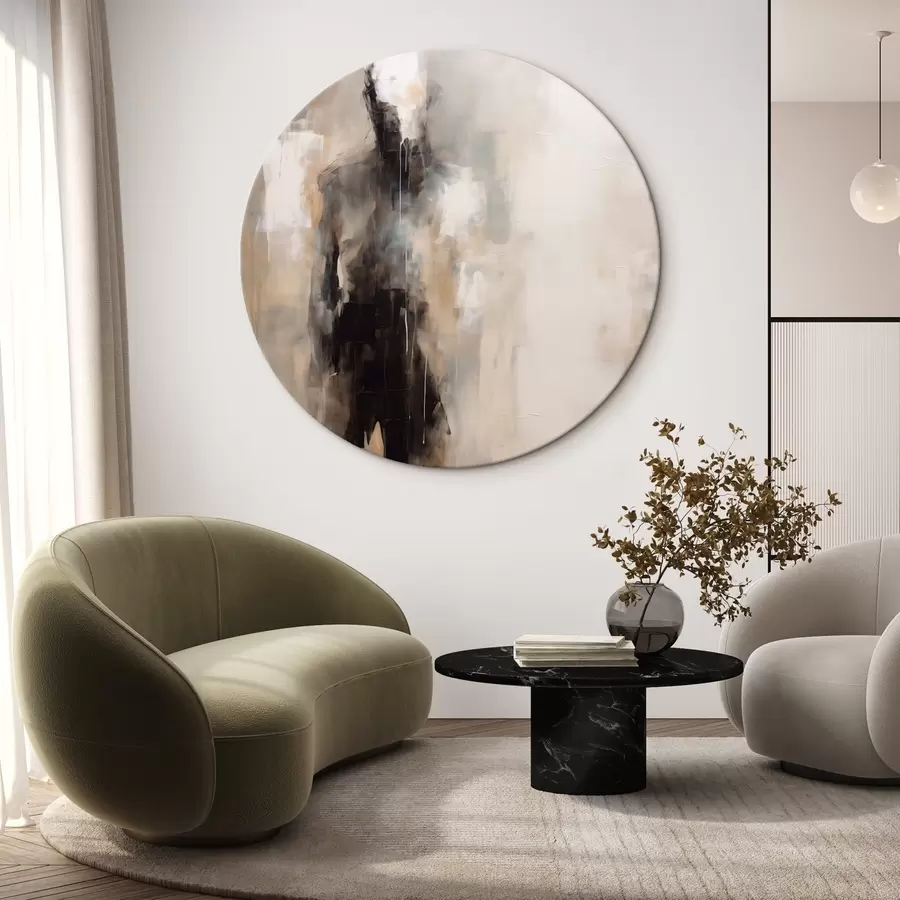 Paveikslėlis Abstraktaus žmogaus figūra šešėliuose r46360