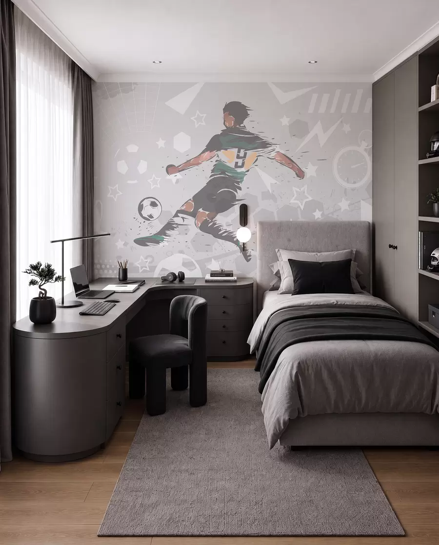 Fototapetai Futbolininkas, sportas w04763