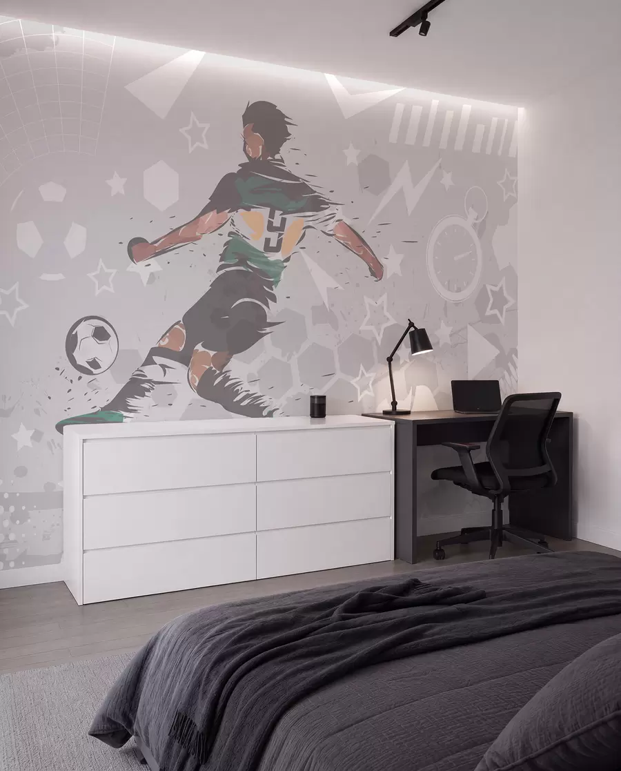 Fototapetai Futbolininkas, sportas w04763