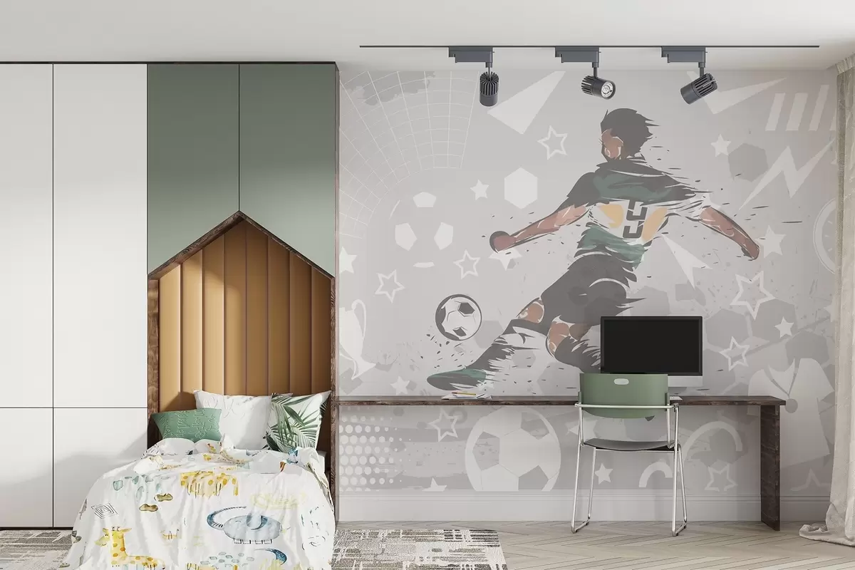 Fototapetai Futbolininkas, sportas w04763