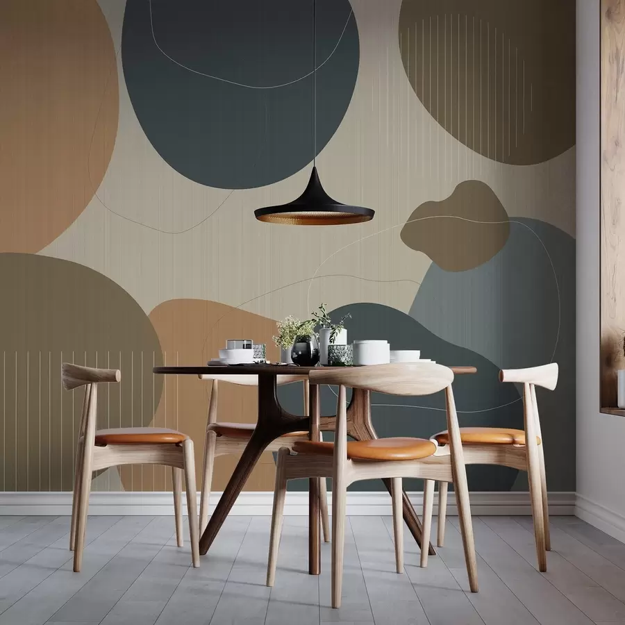 Fototapetai Abstraktūs apskritimai w04759v1