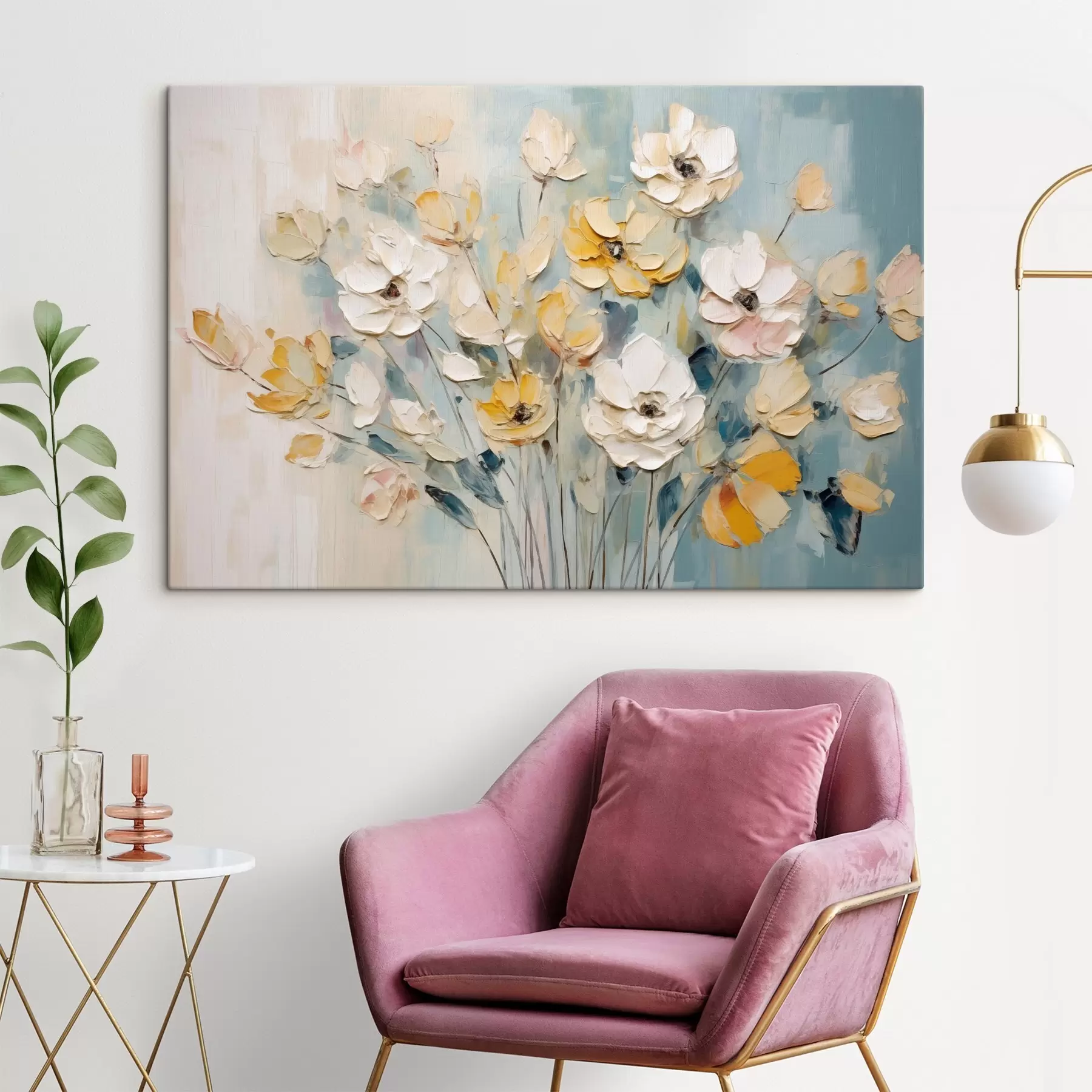 Paveikslėlis Įvairių spalvų gėlės s46397