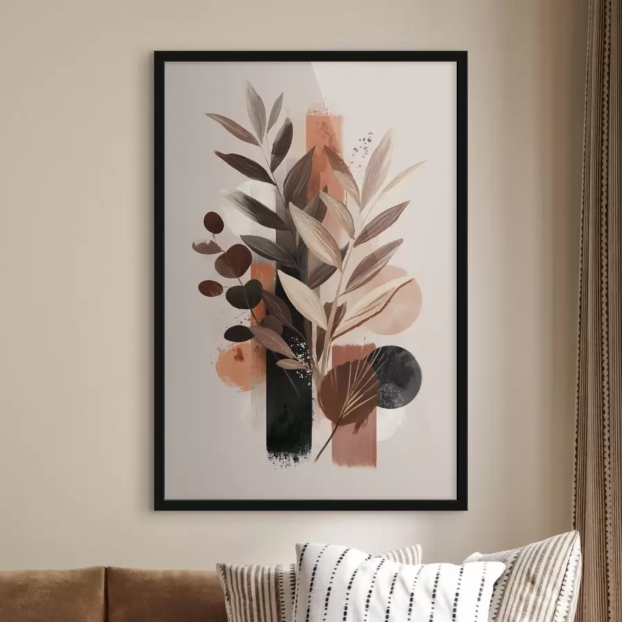 Fototapetai Abstrakčios lapai f46376