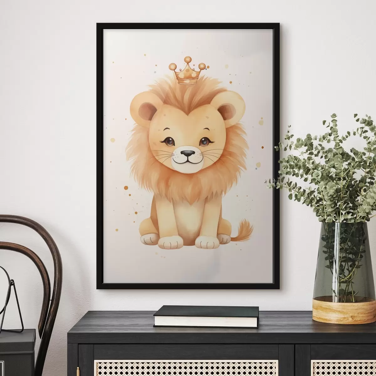 Plakatas Lion f46384