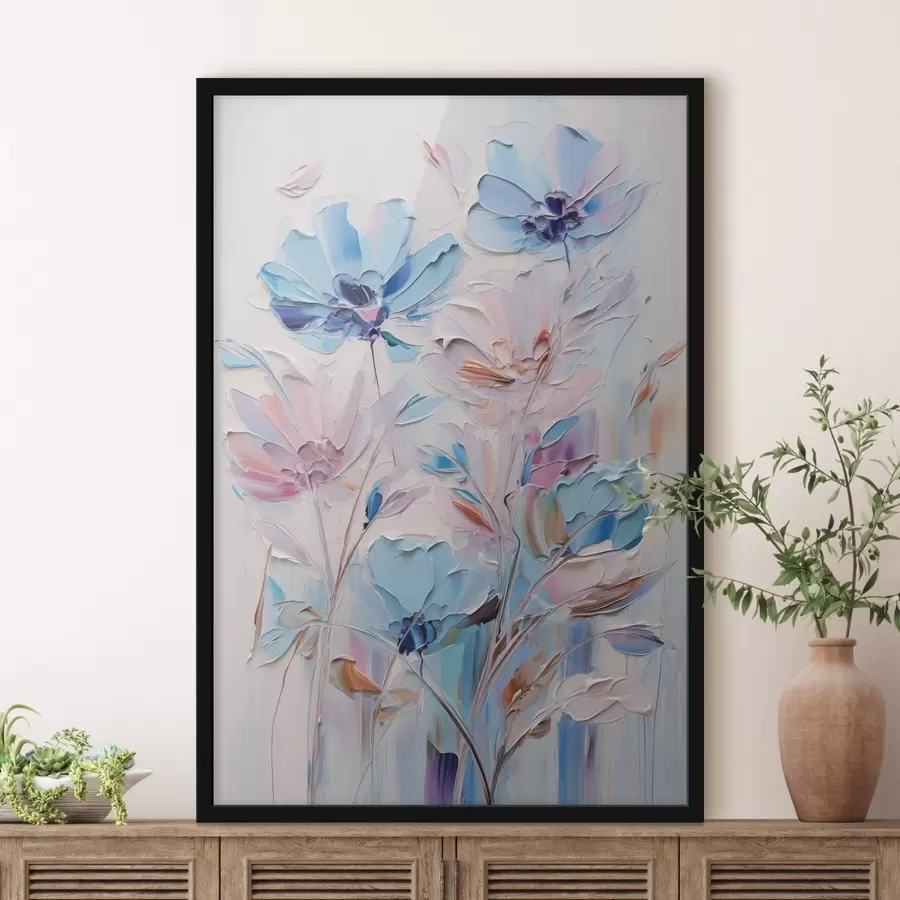 Fototapetai Tapytos gėlės f46392