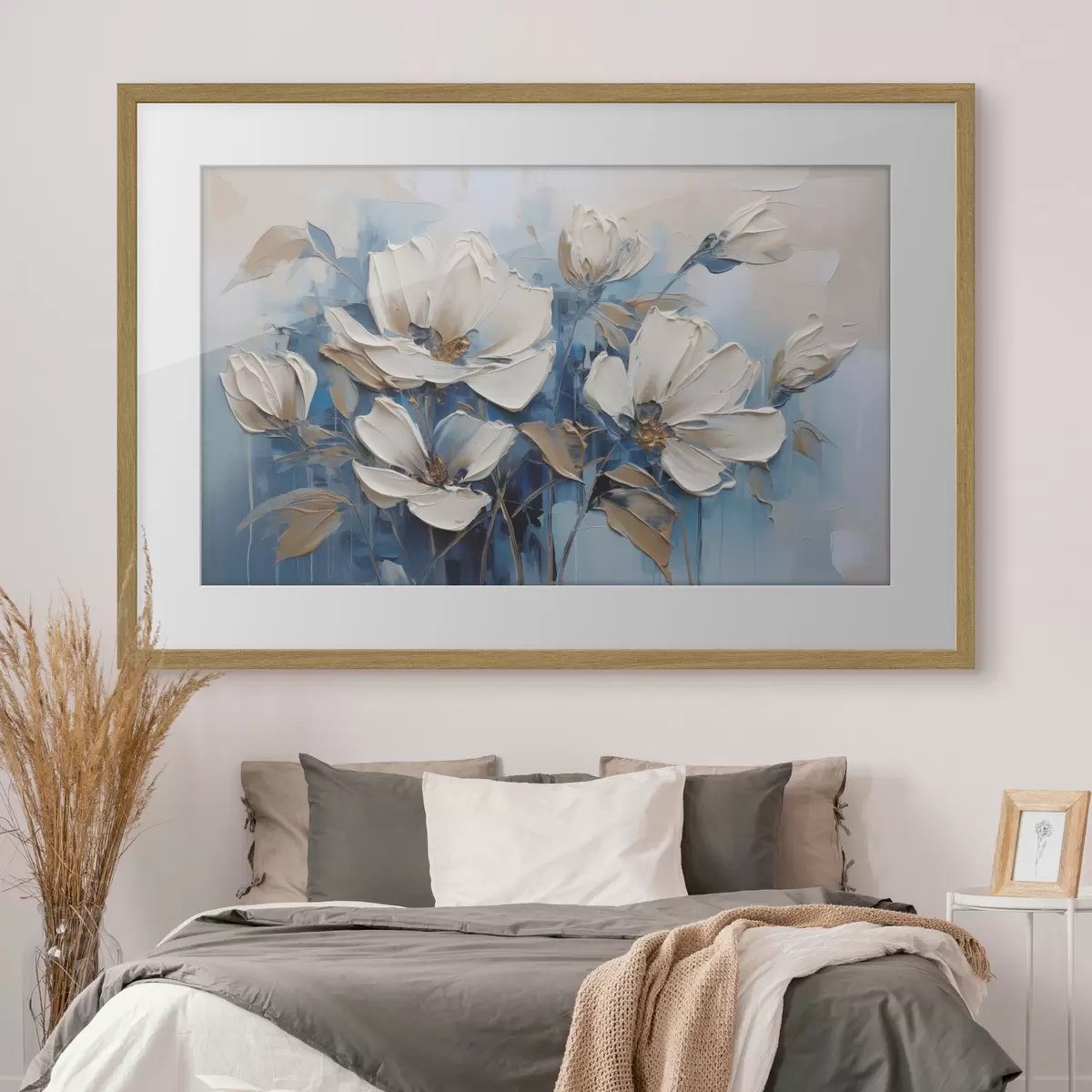 Plakatas Tapytos gėlės f46396